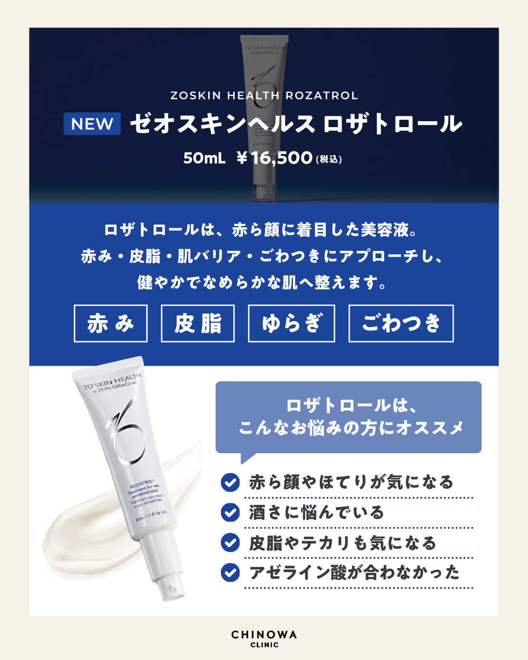 ゼオスキンヘルス ロザトロール